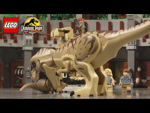 Legendary dinosaur moments  LEGO Jurassic Park 30th anniversary 
