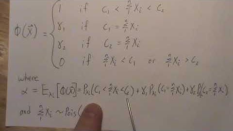 2-sided UMP Tests in the 1-Parameter Exponential Family (Part 7 of 8): Poisson Distribution