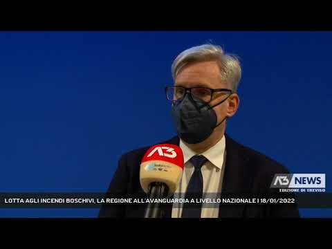 LOTTA AGLI INCENDI BOSCHIVI, LA REGIONE ALL'AVANGUARDIA A LIVELLO NAZIONALE | 18/01/2022