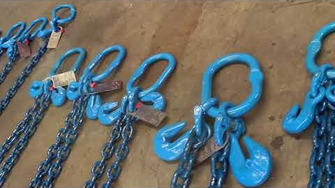 Grade 100 Chain slings | All Lifting | Australian Owned