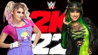 Alexa Bliss Vs Shotzi Blackheart Hot Match Wwe 2K22