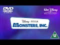 Opening To Monsters Inc 2 Disc Collector S Edition UK DVD 2002 