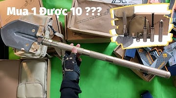 Xẻng Đa Năng Quân Đội ??? Mua MỘT thứ ĐƯỢC MƯỜI Lợi Ích
