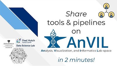 Share tools & pipelines on AnVIL