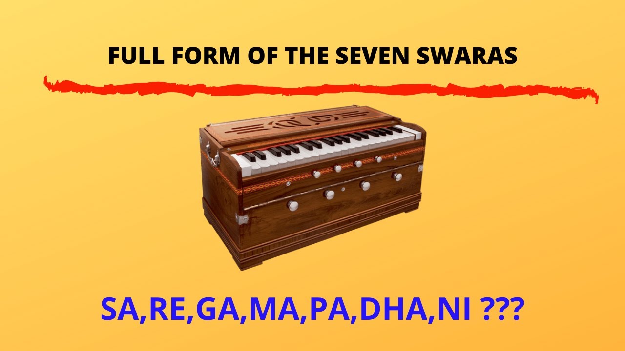 Full Form Of Sa Re Ga Ma Pa Dha Ni Full Form Of 7 Swaras For Beginners Youtube