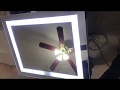 how to make an LED vanity Mirror DIY under $20/ Como hacer un espejo LED