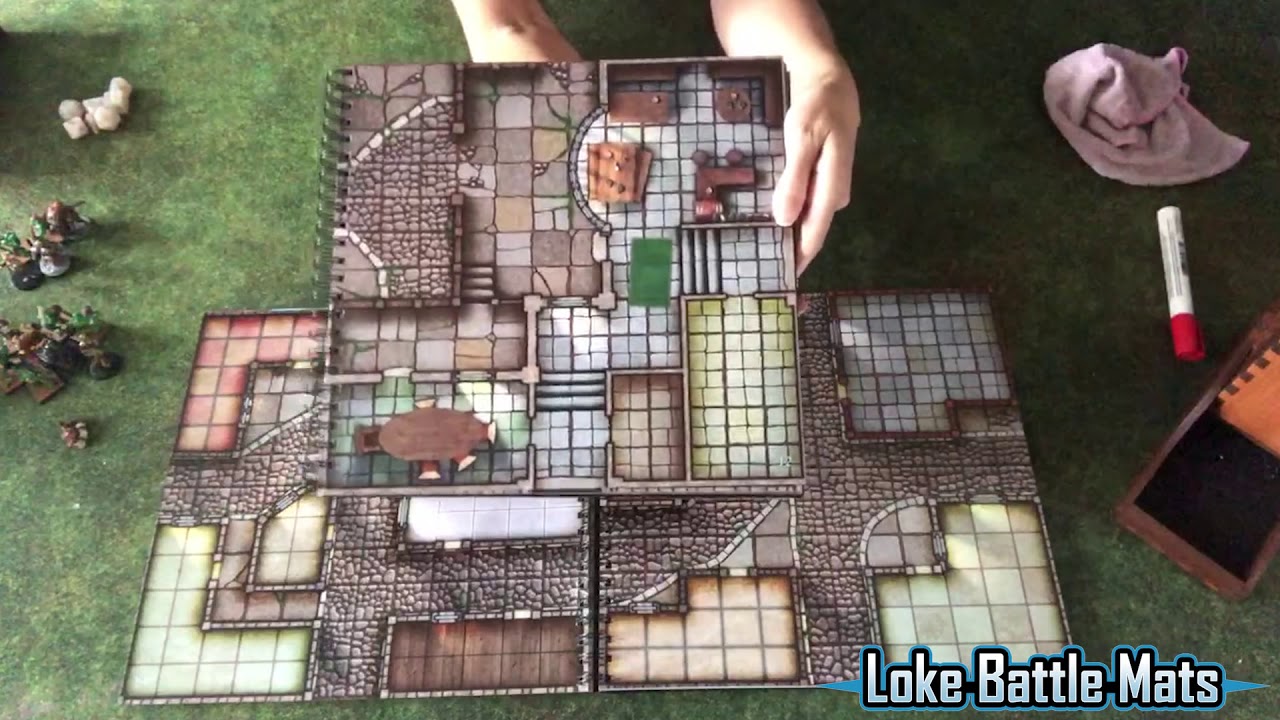 Town & Taverns Books of Battle Mats - Product Showcase 