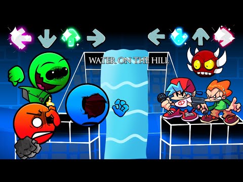 Friday Night Funkinu0027 - u0022Fire In The Holeu0022 (Rocky Update) Full Gameplay - Lobotomy Geometry Dash 2.2