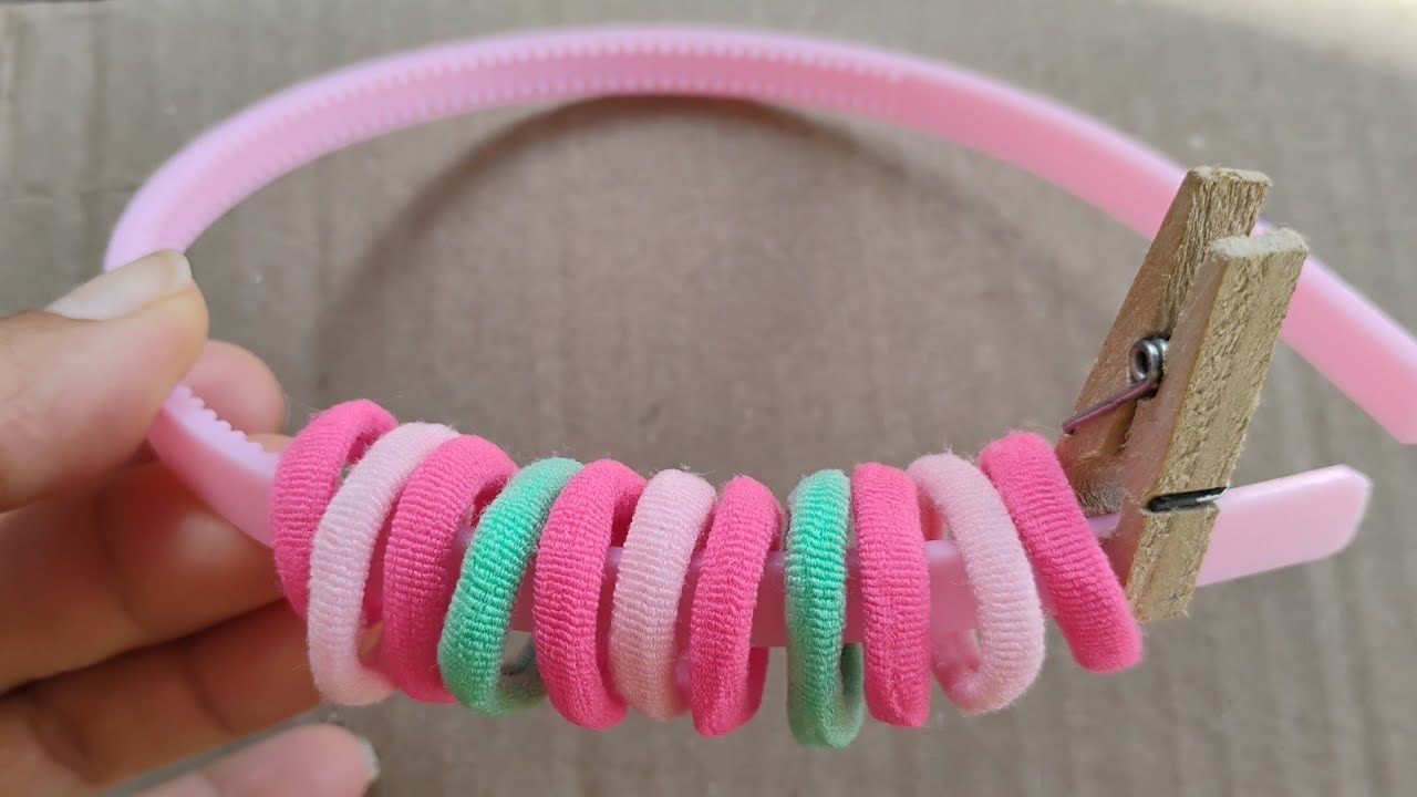 Mais uma linda tiara de xuxinhas