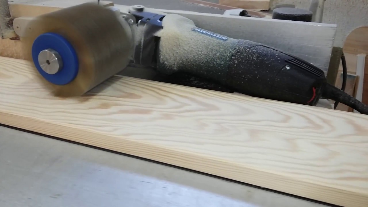 metabo se 12 Burnisher Polisher Wood (How to rust the wood with little