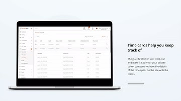 How To View Time Card On Dashboard? -GuardsPro Support Center Video