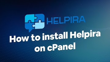 How to install Helpira on cPanel