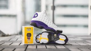 jordan 13 lakers