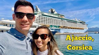 Royal Caribbean Voyager of the Seas Mediterranean Cruise! Exploring Ajaccio, Corsica!