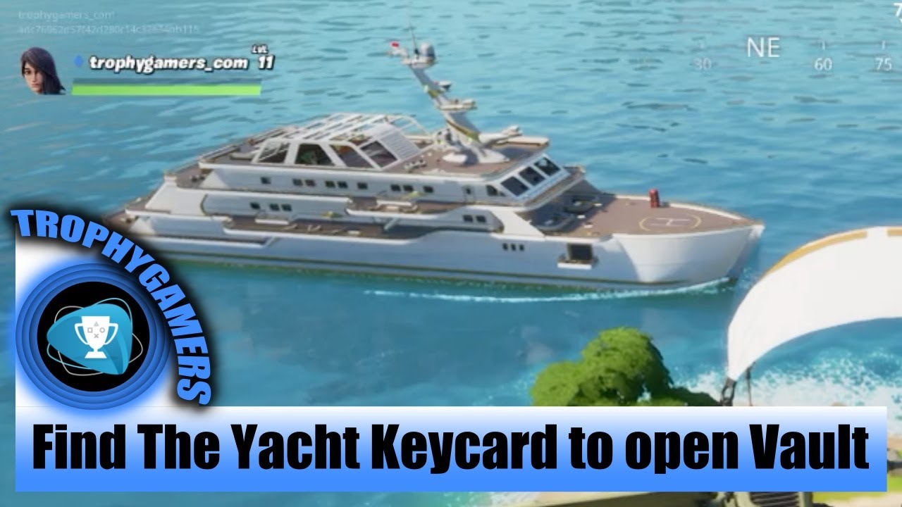 yacht keycard fortnite