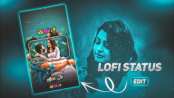 New Trending Viral Lofi Lyrics Video Editing Alight Motion | Lo-fi Remix Status Video Editing
