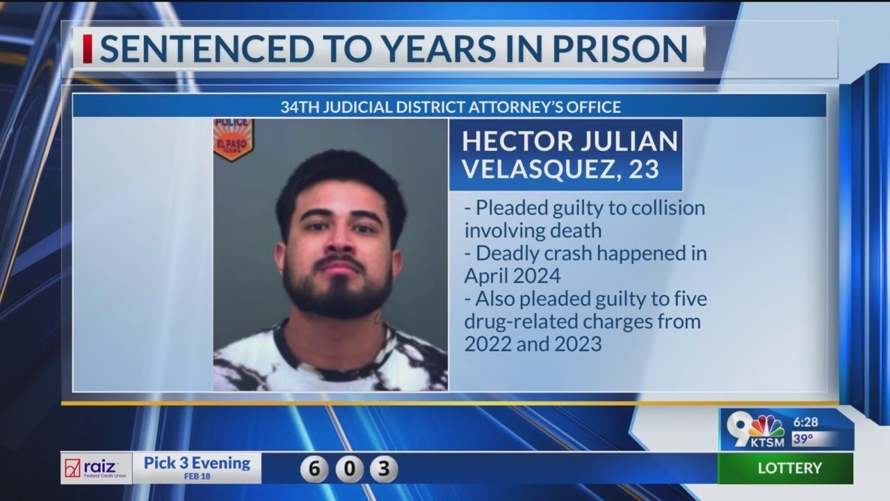 Man sentenced to 7 years in prison for deadly crash - YouTube