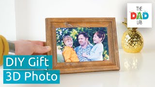 How To Make 3D Photo Frame Craft | DIY Gifts screenshot 5