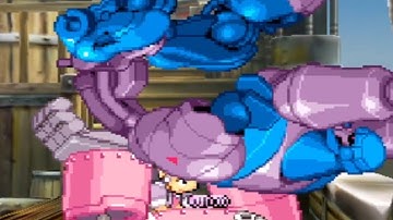 Tron bullies Sentinel in the corner