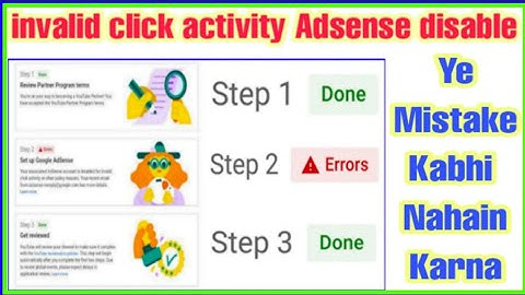 Youtube AdSense Account is Disabled for invalid click activity | Permanently Monetization Of