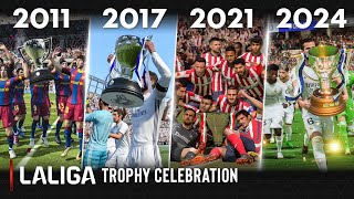 LaLiga Trophy Celebration In FIFA | 2011 - 2024 |