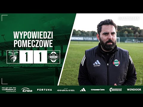 Trener Gonçalo Feio oraz Rafał Wolski po meczach z Portimonense i SC Farense