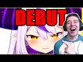 Laplus Darkness&#39;s Debut Highlights Reaction (Smaller Than Gura)【Hololive | Eng Sub】