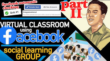 Create Quiz on Facebook Social Learning Group