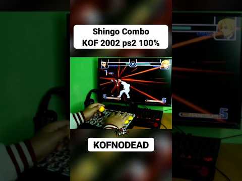 Shingo Combo KOF 2002 ps2 100% #kofnodead #reels #retrogaming #kof2002 #gaming #comboskof