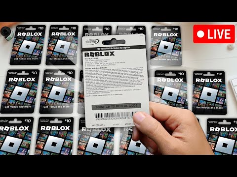 Free Robux live 🔴 (FREE ROBUX GIVEAWAY)