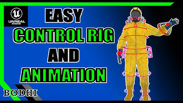 How to make a Control Rig FAST & Animate a Skeletal Mesh in Unreal Engine — EASY & SIMPLE  TUTORIAL