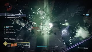 Spam Healing Turrets in less than 1 second with Necrotic Grips and Edge of Intent Glaive - Destiny 2
