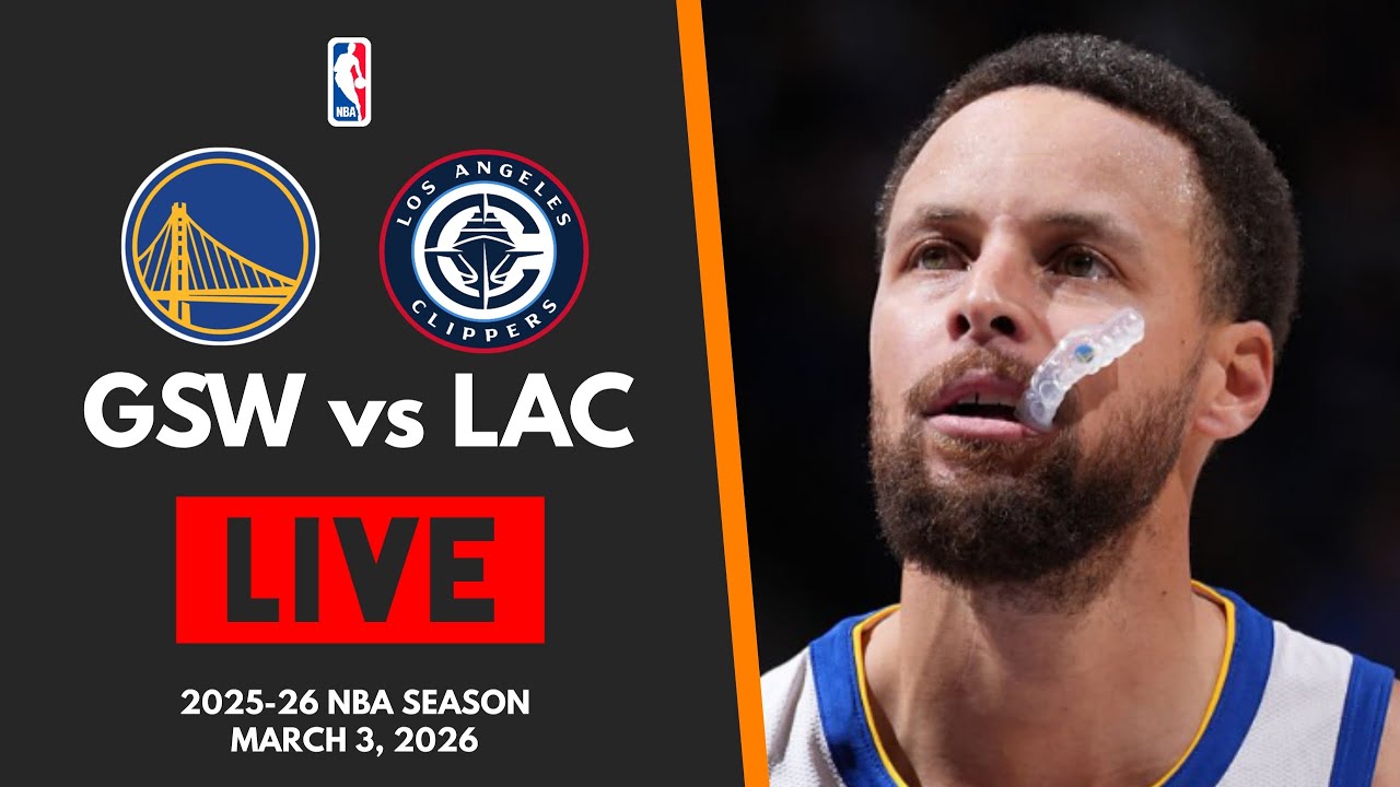 Warriors vs. Clippers LIVE | March 3, 2026 | NBA 2025-26 SEASON
