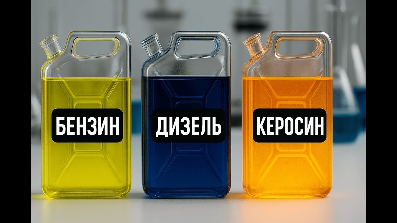 Чем отличаются бензин, дизель и керосин?— три топлива, три разных мира