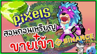 สอนถอนเหรียญเกม NFT Pixels และขายเข้าBINANCE ดูจบทำได้แน่นอน!(สำหรับมือใหม่)