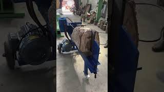 @hydraulic wood splitter· 10 ton pressure electric hydraulic wood splitter, splitting knotted