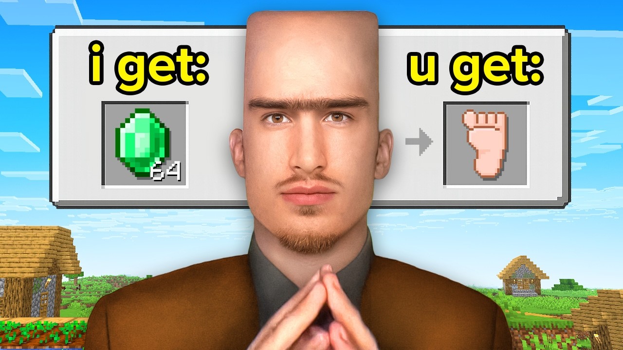 I added insane trades to minecraft..