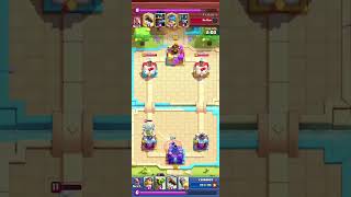 king tower activation with Princess 🫶🤍 #clashroyale