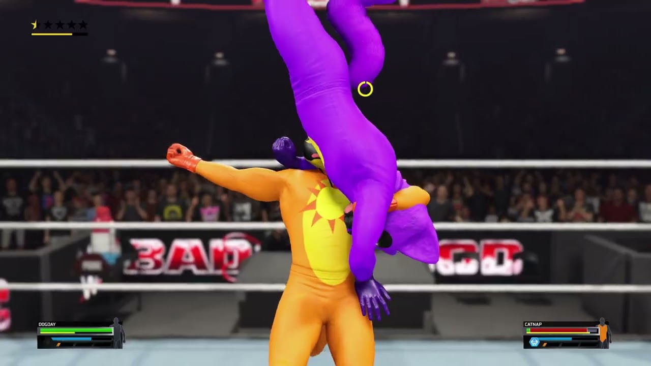 WWE 2K25_￼ catnap vs dog day 20250618151119