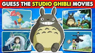 GUESS THE STUDIO GHIBLI MOVIES BY THEIR SCENE. 🤯🧠Anime Quiz🎮 #animequiz screenshot 2
