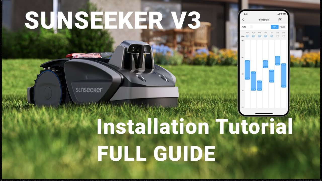 How to Install Sunseeker V3 [FULL GUIDE] | Smarter Lawn Mower Robot in 2025