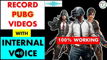 How to Record PUBG Video With internal Audio in MOBILE | 100% Working Trick by Technical Gift