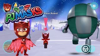 PJ Masks Games / PJ Masks Racing Heroes #30 / Owlette Chase Robot ! For Kids ! screenshot 5