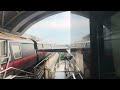 (Soft long horn) SMRT C151 037/038 departing JKN