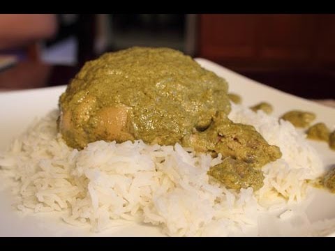 Indian Recipes - Hara Masala Chicken (Chicken with Green Spices)