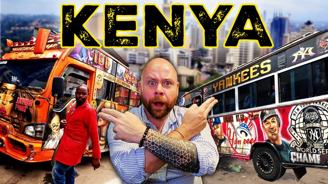 The Artwork SPLASHED On These are WILD & COLORFUL (Kenya’s Matatu Culture)