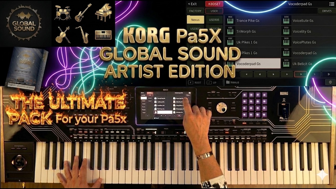 Global Sound – The best sounds for your PA-5X and more