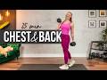 25 min. CLASSIC Upper Body (Chest &amp; Back) Strength Training