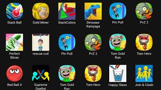 Tom Hero Dash, Tom Gold Run, Join & Clash, Stack Colors, Perfect Slices gameplay walkthrough