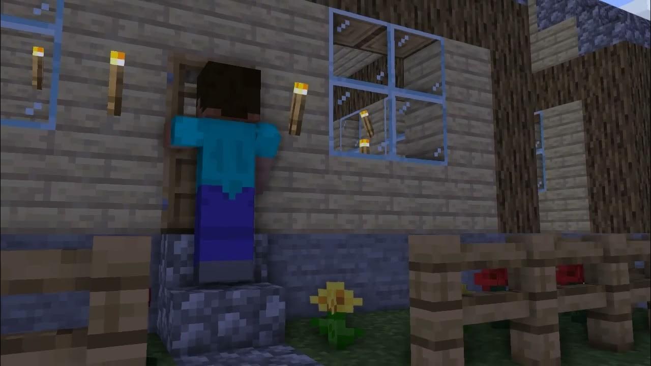 Steve Found A Pillager House YouTube